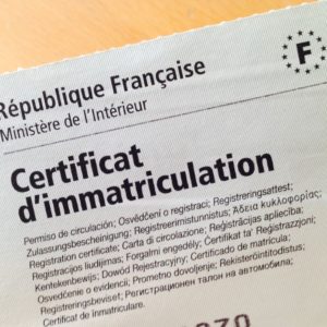La carte grise